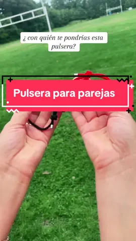 ¿Con quién te pondrías esta pulsera? ❤️🖤 #pulserasparanovios #pulserasparaparejas #regaloparaparejas #pulseras #couplebracelet 