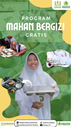 Pemerintah melalui program makanan sehat bergizi terus berupaya mencetak generasi Indonesia yang kuat, cerdas, dan berdaya saing. Asupan gizi seimbang bukan hanya soal kenyang, tapi juga tentang menjaga kesehatan, meningkatkan konsentrasi belajar, hingga membentuk karakter yang produktif. Karena masa depan bangsa berawal dari tubuh yang sehat dan pikiran yang bugar. Mari kita dukung bersama, demi terwujudnya generasi emas Indonesia. 🇮🇩🌱 #MakananBergizi #GenerasiSehat #ProgramPemerintah #indonesiamaju🇮🇩 #pondokpesantrenfirdaus           