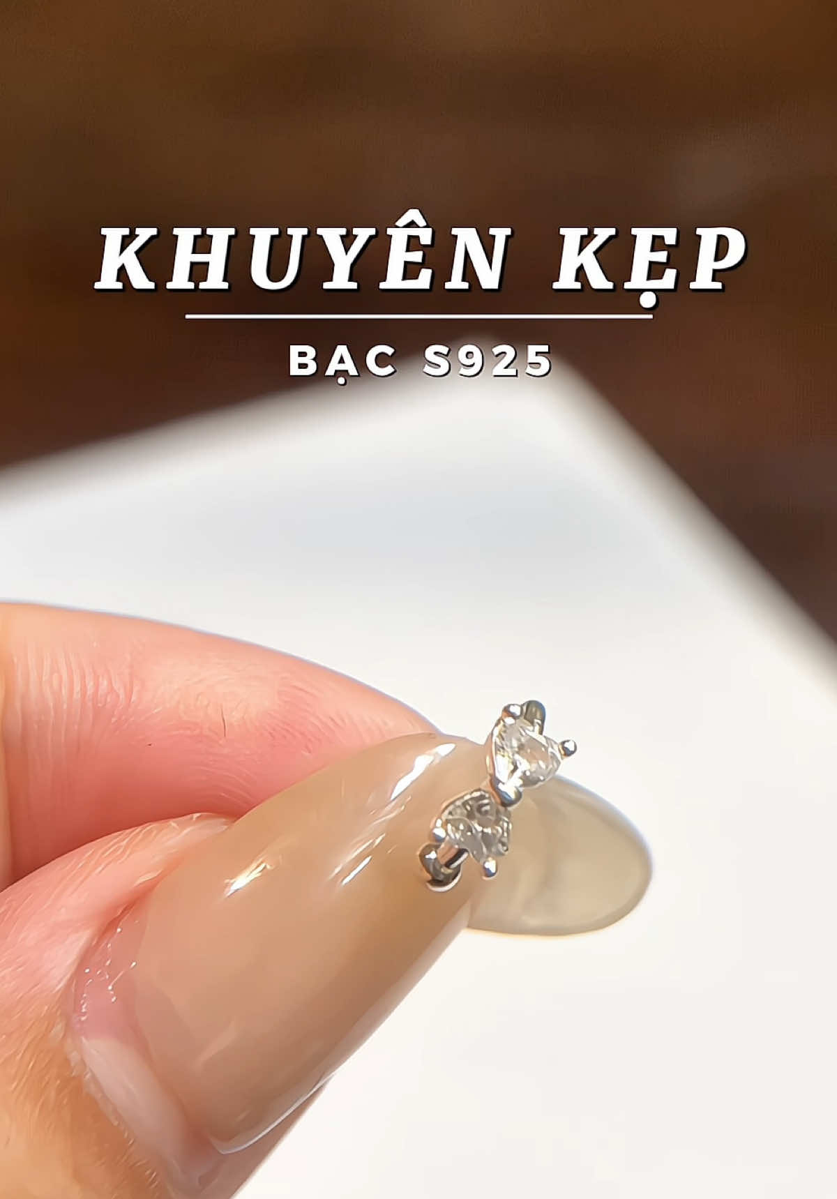 Xinh iu quá trời, rủ bạn thân mua đeo đôi liền mấy ní ơi #bacs925 #khuyenkep #khuyenkepvanhtai #khonggi #xuhuong 