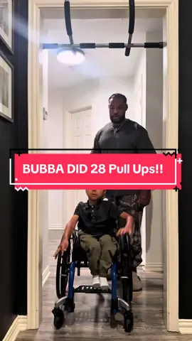 Bubba 💪🏽 #fyp #bubbastrong #fatherson #spinabifidawarrior @Darc Sport @BURLEBO 