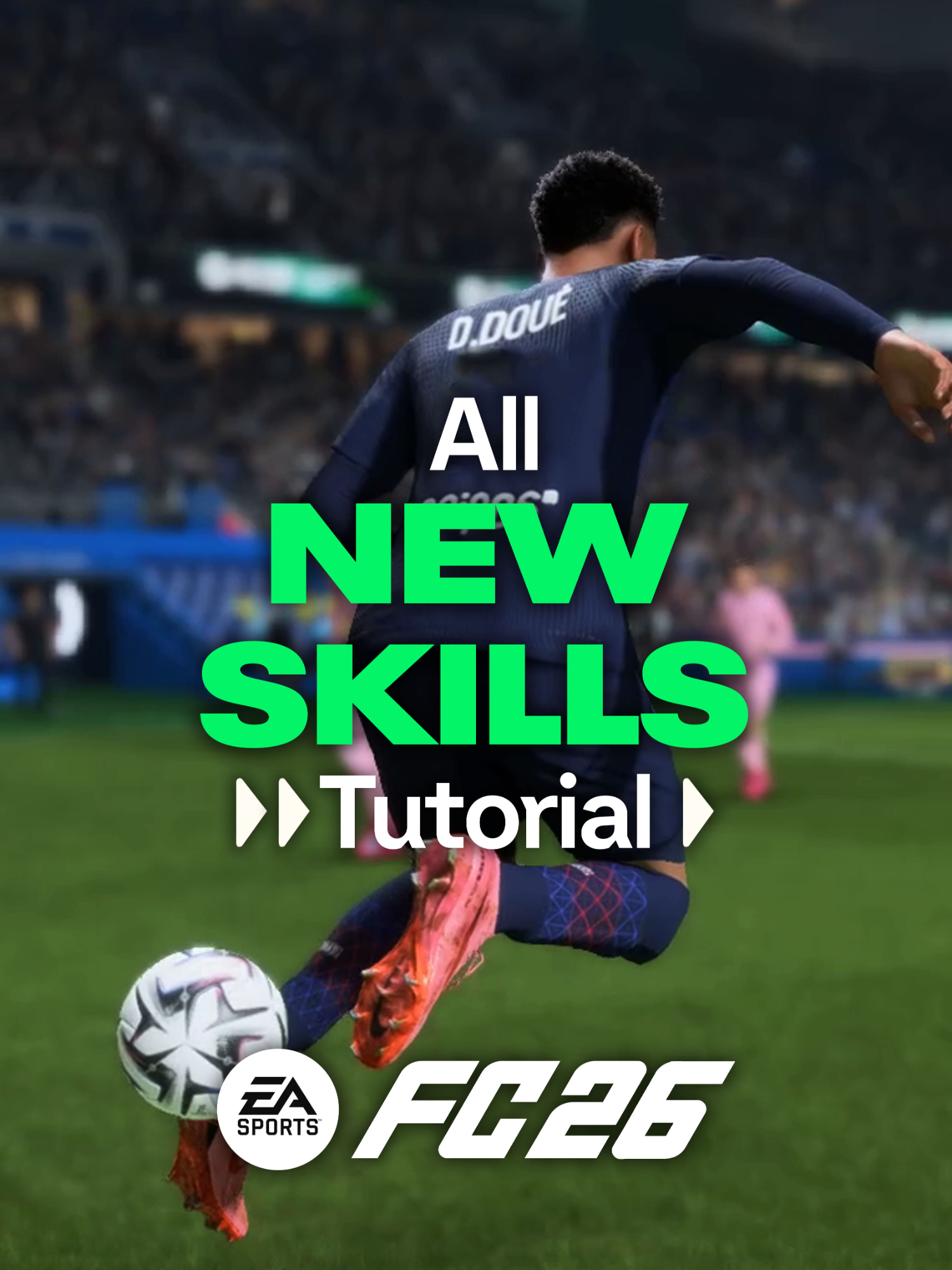 EA FC 26 ALL NEW SKILLS TUTORIAL #eafc #eafc26 #fc26 #fifa #footballtiktok #tutorial #fifaskills #fut #ea #fc #skill #football