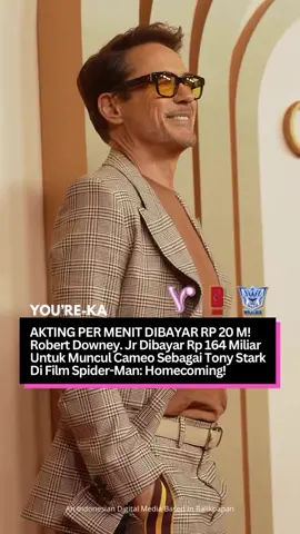 Supported By @buikkopi @vnails.bpn @wplaybox  Robert Downey Jr. menerima bayaran sebesar $10 juta (sekitar Rp164 miliar) untuk sekitar 8 menit penampilannya sebagai Tony Stark dalam Spider-Man: Homecoming (2017). Dengan durasi layar yang singkat, ini berarti dia dibayar sekitar $1,25 juta (Rp20,5 miliar) per menit. Meskipun penampilannya terbatas, kontribusinya sebagai mentor bagi Peter Parker (Tom Holland) memberikan dampak signifikan pada perkembangan karakter utama dan pengembangan Marvel Cinematic Universe (MCU). Film ini meraih kesuksesan besar, dengan pendapatan kotor mencapai $880 juta, dan penampilan Downey Jr. turut berkontribusi pada pencapaian tersebut. Tiktok/@The Oscars  #funfacts #balikpapan #kaltim #kalimantantimur #indonesia   