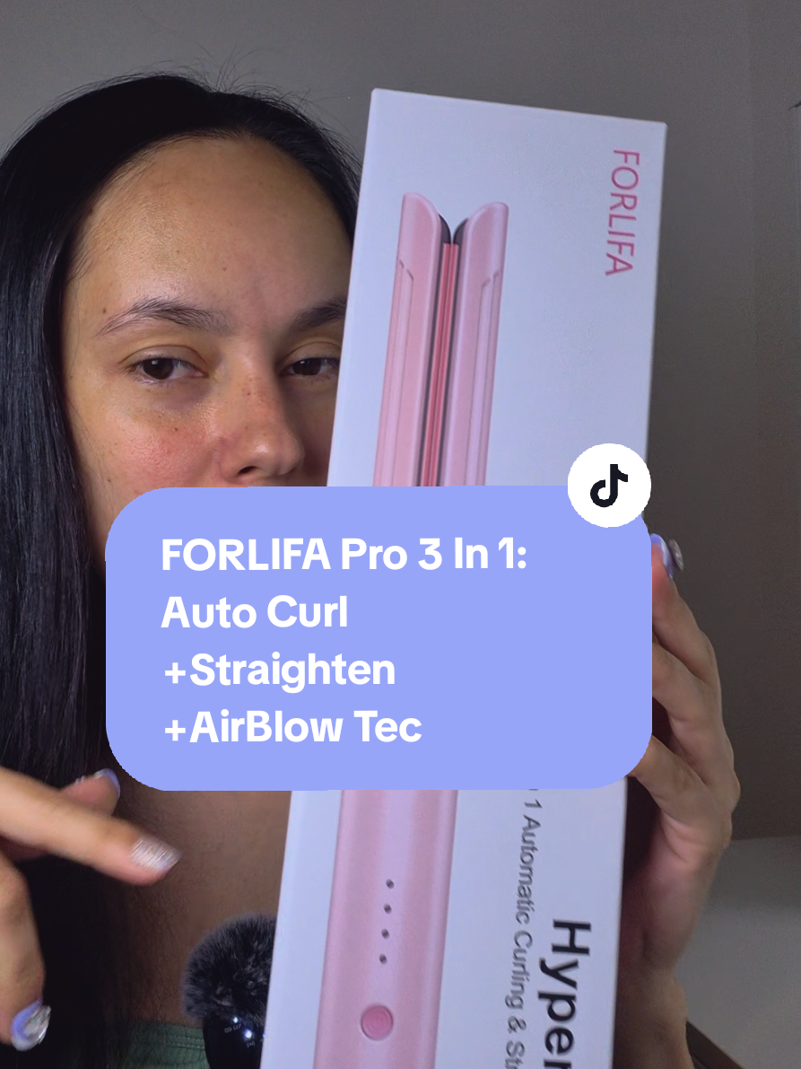 Completamente impresionada con hecha 3 en uno que que risa el cabello cuidándolo, manteniéndoles hidratados y aportando muchísimo brillo. El resultado final me encantó completamente y es una de las mejores herramientas de calor que he visto acá en TikTok. @forlifa_usa  #FORLIFA #5MinuteHairChallenge #automatichaircurler   #HairTutorial   #tiktokshoprestock 