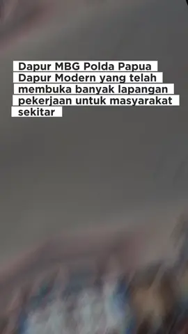 Terimakasih kepada Bapak Presiden karena program MBG telah membuka banyak lapangan pekerjaan🤩 #sppgpoldapapua #MBG #yayasankemalabhayangkaripapua 