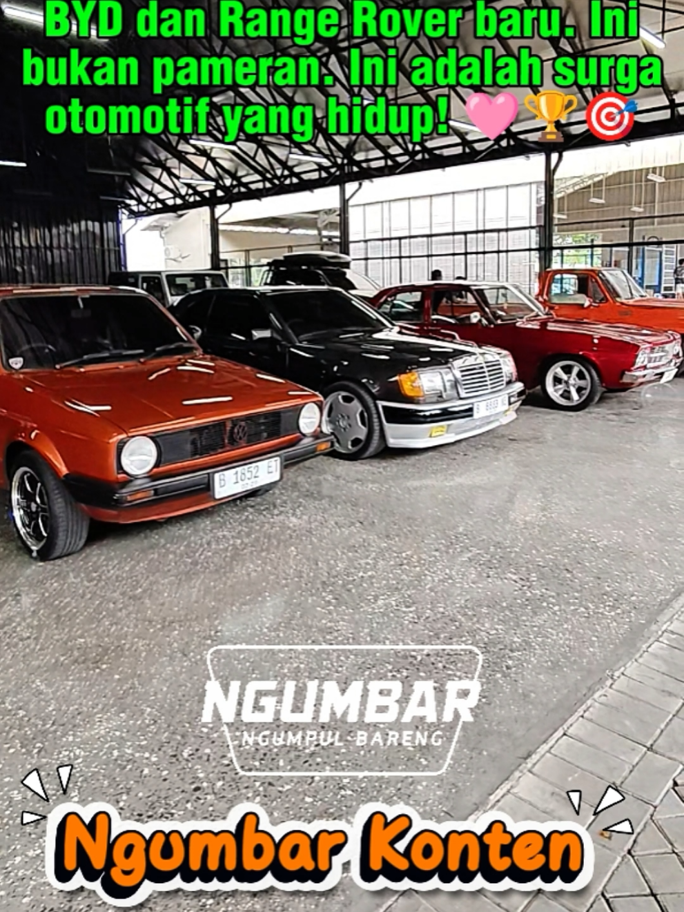 Apa jadinya kalau VW jadul, Holden klasik, Jeep TJ, dan Range Rover terbaru ngumpul bareng? 🎯 Jawabannya: satu hanggar, penuh kejutan. Ngopi pagi nggak pernah se-hype ini — mulai dari aroma kopi sampai aroma bensin nostalgia. 😎☕ Tapi tunggu… di antara semua mobil itu, ada satu bintang tersembunyi. Berani tebak yang mana? Tonton sampai akhir dan rasakan sensasinya! 💬 Drop nama mobil favoritmu di komentar! 🔔 Follow kalau kamu pecinta otomotif lintas generasi! #MobilRetro #MobilMewah #NgopiSambilNongkrong #HanggarMobil #ReelsMobil 