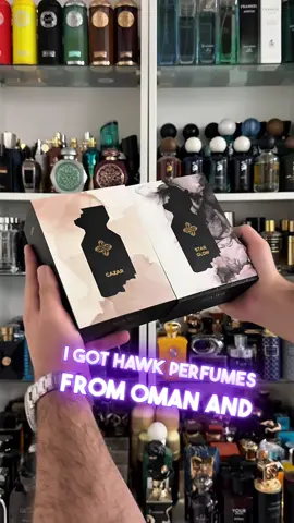 العطور العمانية من شركة هوك 😍🔥 @hawkperfumes  Hawk Cazar & Star Glow Perfumes عطر كازار و ستار جلو