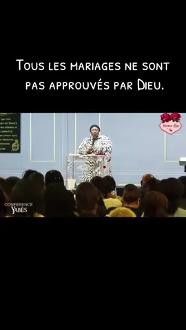 Tous les mariages ne sont pas approuvés par Dieu.