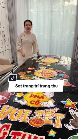 Set trang trí trung thu đẹp vô cùng tận #settrangtritrungthu #trangtritrungthu #ngocngannga 