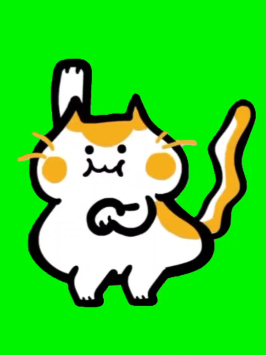 @PokuMeow  cat serving up feline sass, dancing to the cats version of 