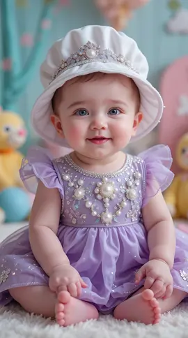 Sweet baby girl says hello mama 😘❤️  #hellomama#funnytalk#adroablebaby#inncentlove#bestvideo 