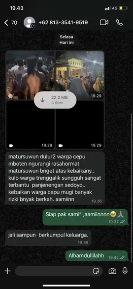 Ya Allah ikut terharu,jali di sambut warga nya di trenggalek .Sehat” terus jali,sg bungah atine .Terimakasih semua🥹💗🙏🏽 #jali #trenggalek #cepu #fyp #alhamdullilah 
