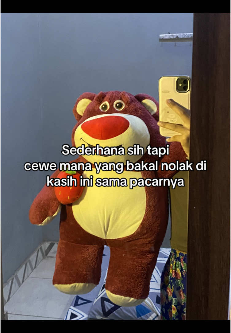 Sederhana tapi semua cewe pasti suka #bonekalotso #lotso #giftideas #fyp 
