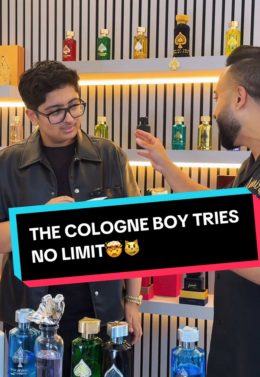 @TheCologneBoy Smells No Game Of Spades Limit For The First Time @Game Of Spades . Have you tried it yet? #fragrancetok #colognetok #cologneboy #nolimit #mfk 