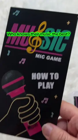 Quick easy game around the table! Who knows their music the best?  #whatsforyou 