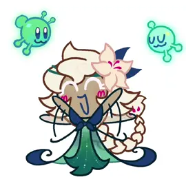 lil white lily animation🌱 enjoy seeing her happy before the HORRORS happen in the next update 😋 • • • #crk #cookierunkingdom #whitelilycookie #cookierun #crkingdom 