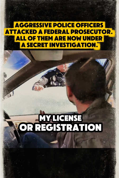 AGGRESSIVE POLICE OFFICERS ATTACKED A FEDERAL PROSECUTOR.* ALL OF THEM ARE NOW UNDER A SECRET INVESTIGATION. #today #new #viral #fyp #trending 