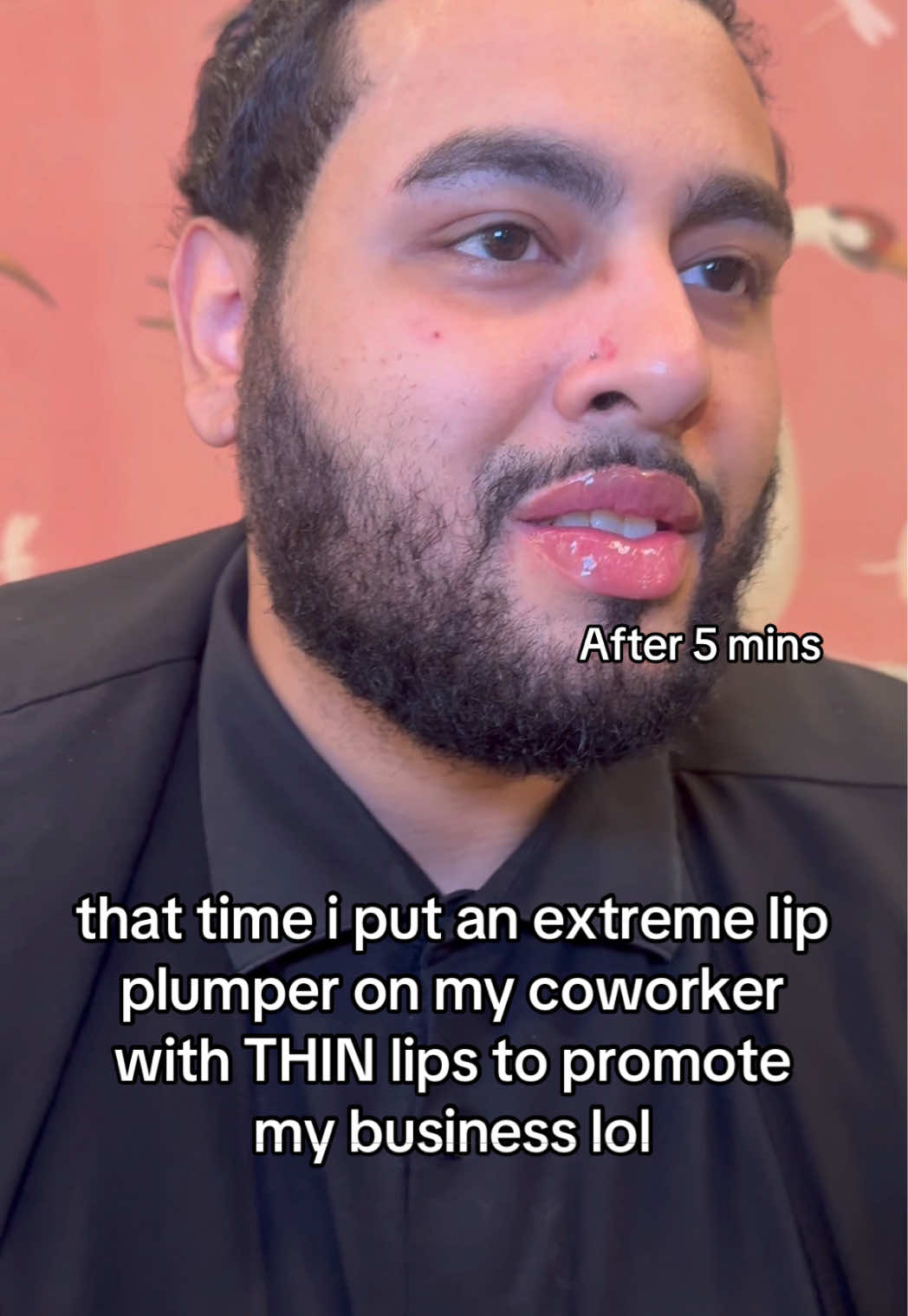 The only lip plumper I’ve seen ACTUALLY work!! #baddiesonabudget #ballinonabudget #foryoupage #lipfiller #lipplumper 