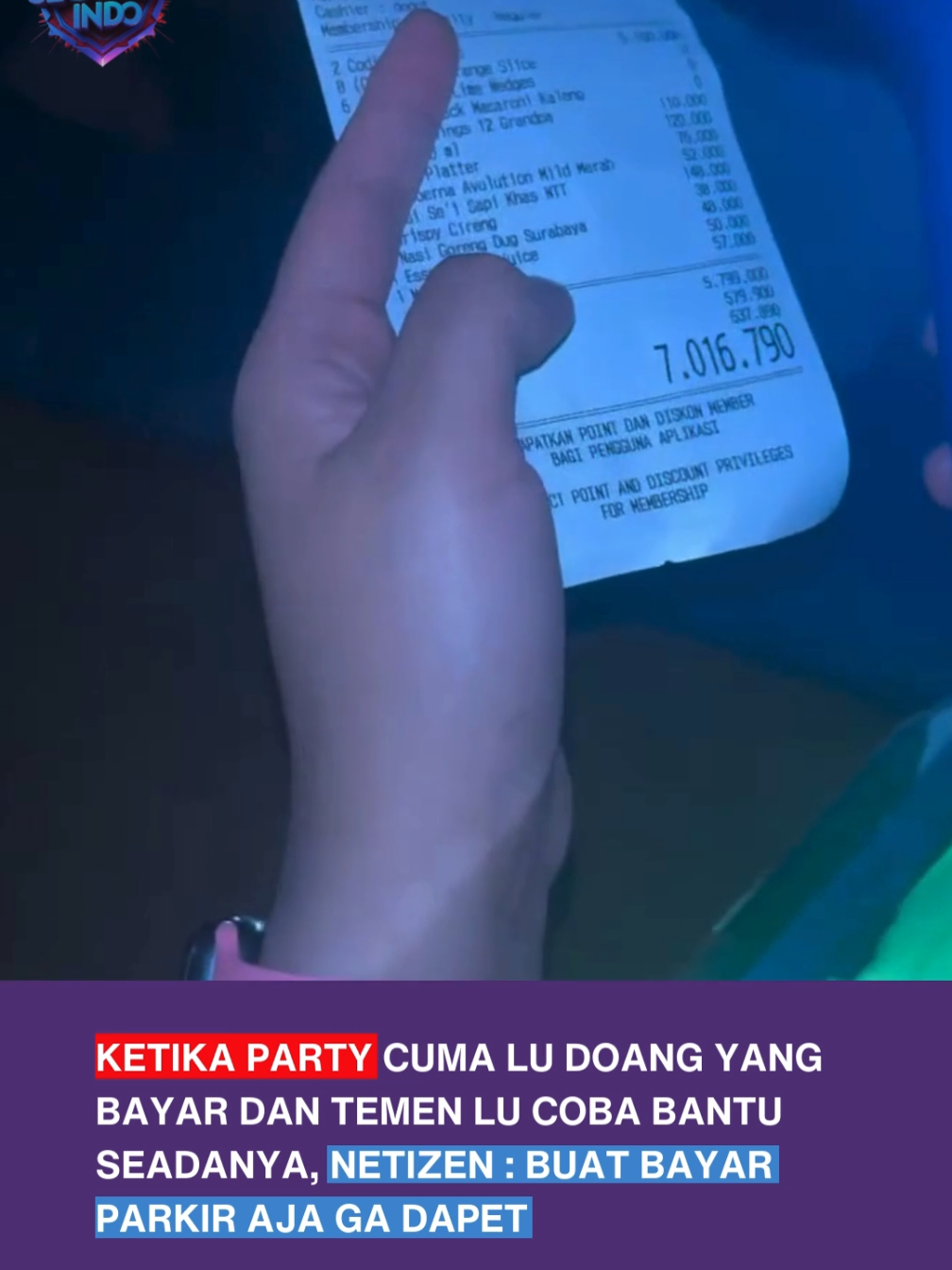 kang parkir di kasih segitu aja nolak , ini lagi 😭 #partypeople #clubmalam #nightclub #nightlife #dugem 