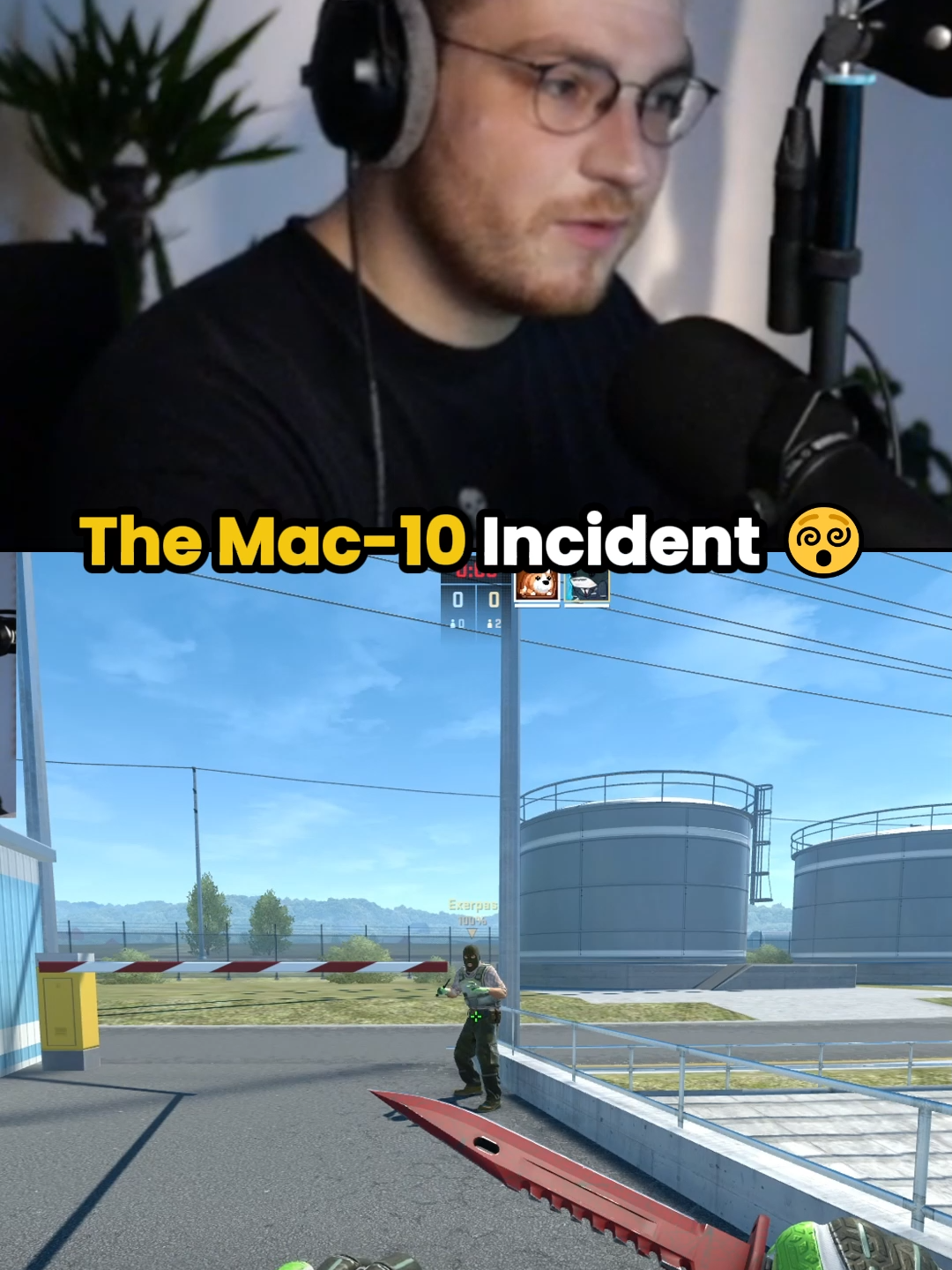 Bro Can't Escape It 😵 #ohnepixel #cs2 #counterstrike #csgo #cs2skins #csgoskin #ohnepixelclips #ohnepixelfunny #cs2funny #csgofunny #csgomemes #cs2memes #mac10 #mac10heat