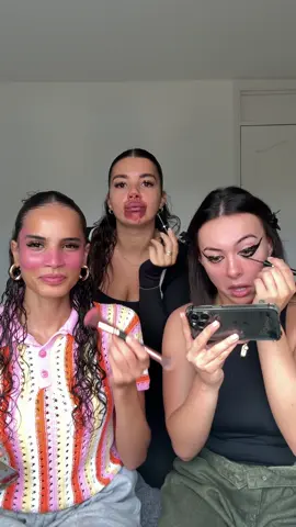 Rate our makeup looks…💅 @Hannah Sami 🧚‍♀️ @Jodie Saunders 