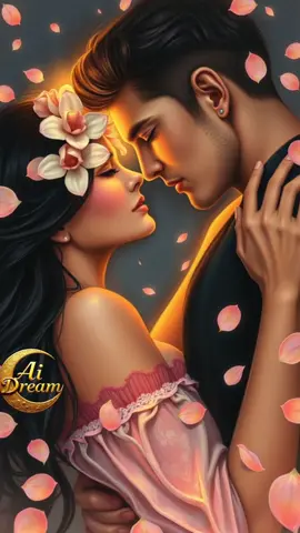 A playful moment, a stolen kiss, and whispered 'I love you'. Romantic love scene. #RomanticVibes #lovestory #livewallpaper #fondodepantalla #fondodepantallaenmovimiento 