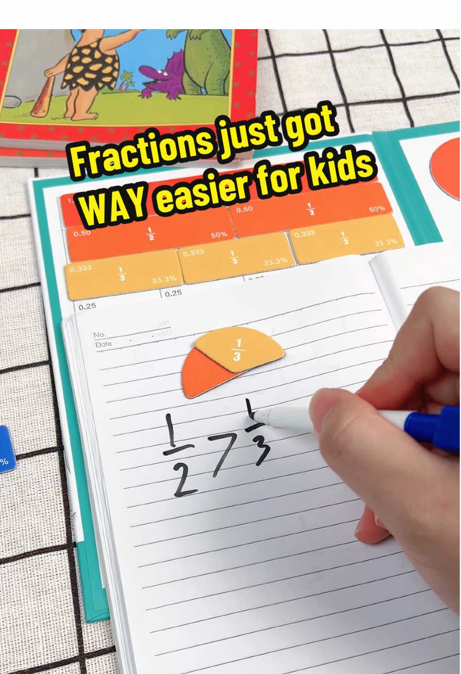 Fractions just got WAY easier for kids #educationaltoy #montessori #kindergarten #preschool #earlychildhoodeducation 