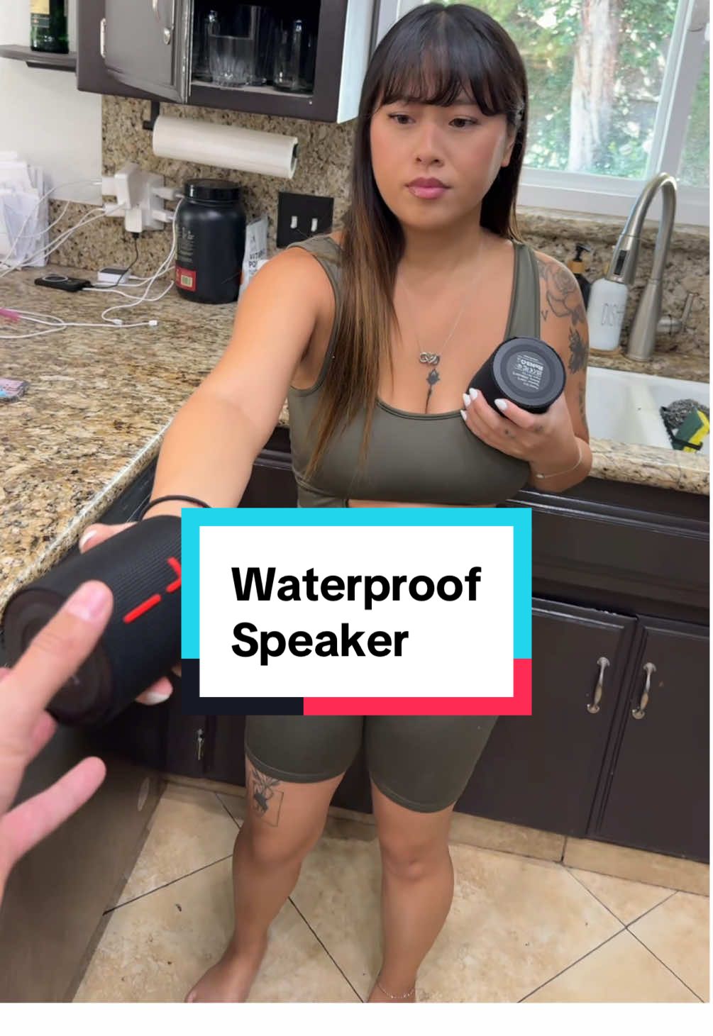 Wish I knew these existed sooner! #2in1speaker #waterproofspeaker #surroundsound #bluetoothspeaker #tiktokshop 
