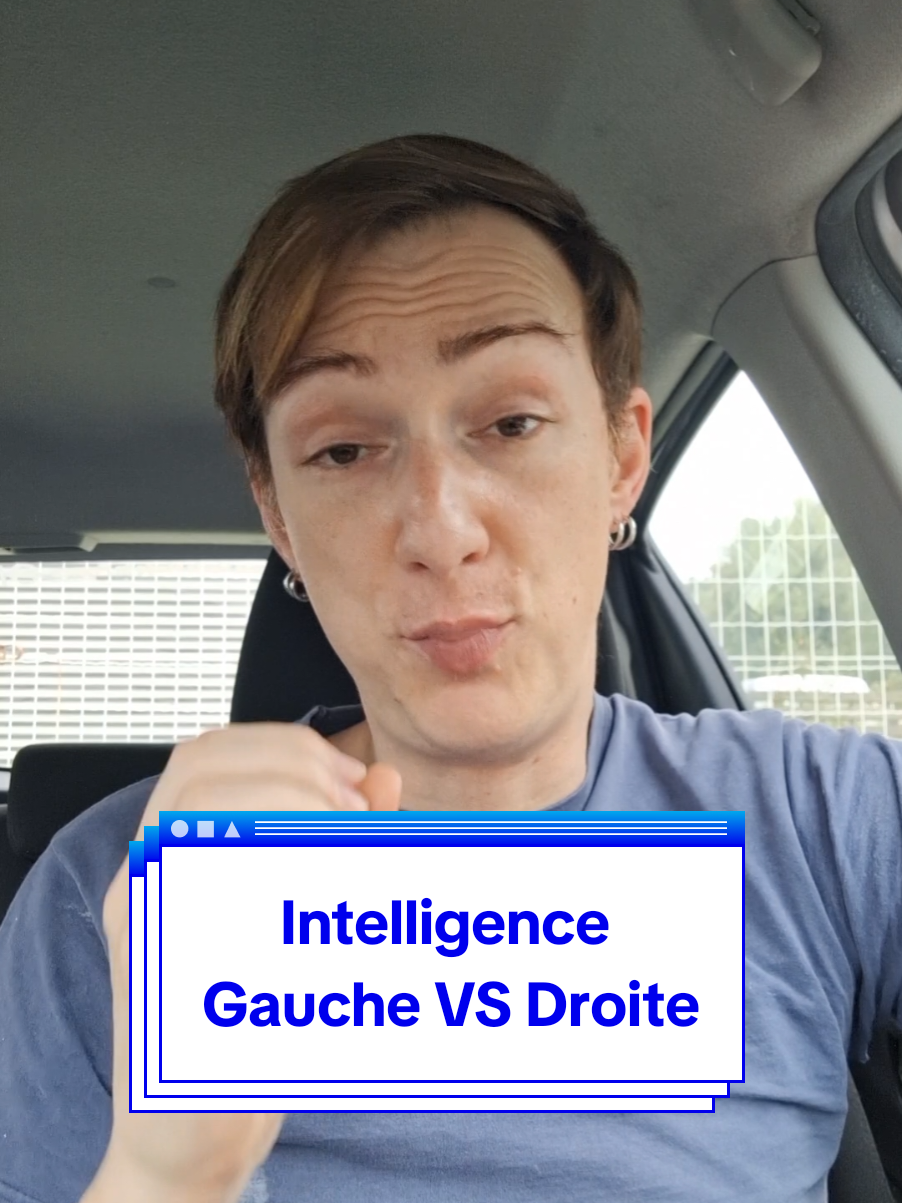 Il est facile de trouver des études qui montreraient que les personnes de gauche sont plus intelligentes que les personnes de droite. Sauf que c'est hors sujet 😅 #intelligence #gauchedroite #politique #croyance #espritcritique 