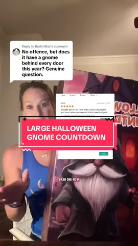 Replying to @Bodhi May no offense taken, 31 LARGE gnomes and if you didn’t get that you ordered a knockoff 😳 #halloween #unboxing #halloweenfinds #halloweencountdown #halloweenmusthaves 