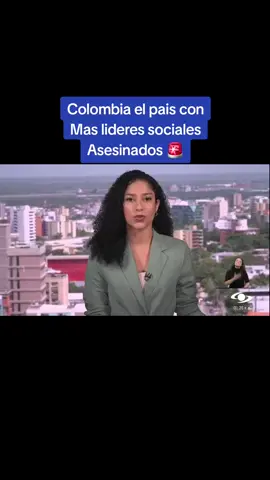 #Colombia el país con más líderes sociales asesinados, tres años seguidos Colombia es el país con más homicidios de líderes sociales en el mundo.