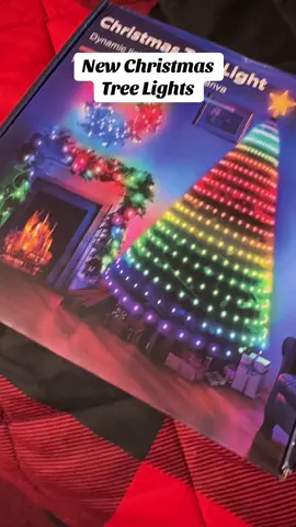My tree is a 7 1/2 foot tree and these are the 7 foot Christmas tree lights. #Christmastreelight #treelights #ledChristmastreelights #smarttreelights