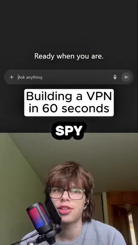 I built a VPN. #programming 