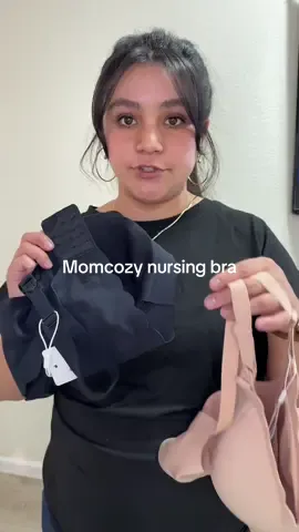 These Momcozy nursing bras are going to keep me comfortable while still being functional #nursingbra #breastfeedingjourney #momcozybra 