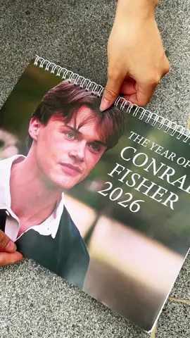 Conrad Fisher 2026 calendar is here 🥳 #thesummeriturnedpretty #thesummeriturnedprettyseason3 #tsitp #conradfisher #teamconrad 