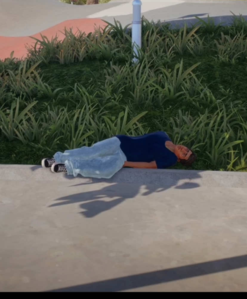 hes ok guys it's just a scratch | #skate #fyp #skate4 #skate3 #funny 