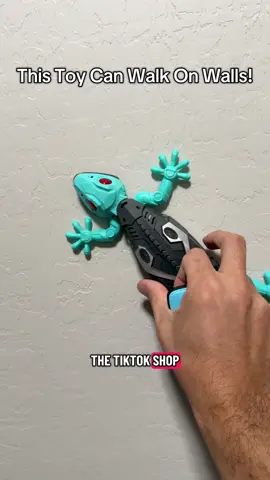 This Toy Walks On Walls! @Winktoys Blocks Wonderland #gecko #geckotoy #remotecontroltoy #toysforkids #tiktokshoprestock 