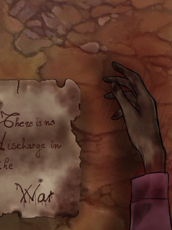 different lands, same sorrow  foot steps that never end... #sudanese_tiktok #tiktok #foryou #digitalart #peace 