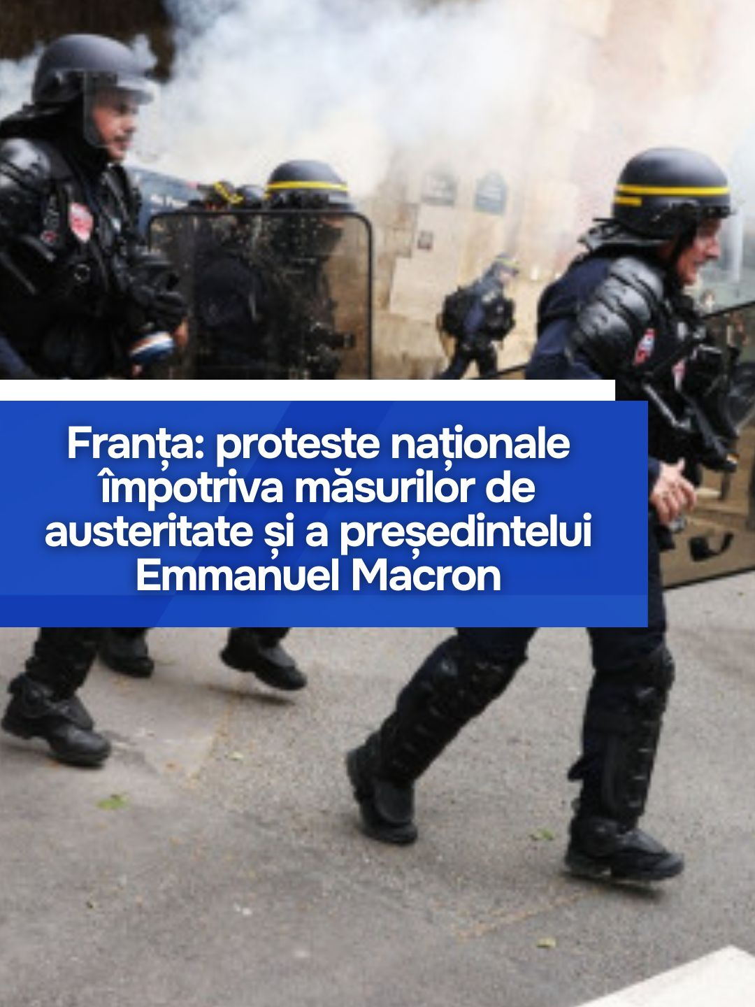 Franța a fost astăzi scena unor proteste de amploare și greve. Sindicatele și mii de manifestanți printre care profesori, mecanici de tren, medici și farmaciști au ieşit în stradă, nemulţumiţi de planurile de austeritate anunțate de guvernul francez. De cealaltă parte, autoritățile avertizează că statul are cheltuielile prea mari, iar deficitul bugetar este cel mai ridicat din zona euro. În urma manifestaţiilor 140 de persoane au fost arestate. Atenţie, urmează imagini cu un impact puternic emoţional.