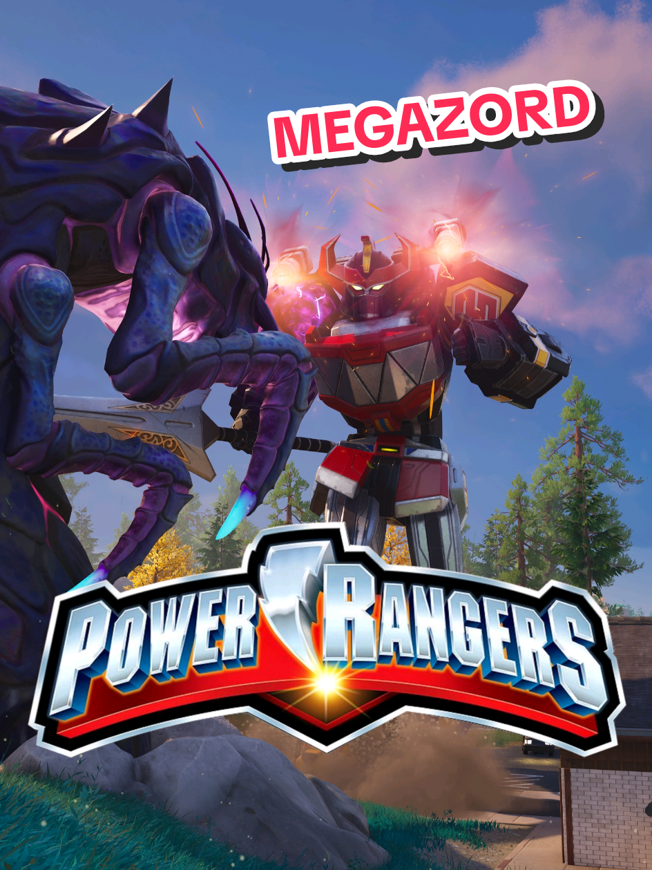 MEGAZORD x POWER RANGERS                 F O R N I T E  #fornite #powerrangers #megazord #FORNITE #powerrangers @Fortnite Official 