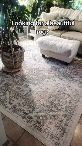 If you are looking for a great rug that is machine washable and good quality, click the link! #rug #rugs #rugtok #rugtiktok #washablerugs 