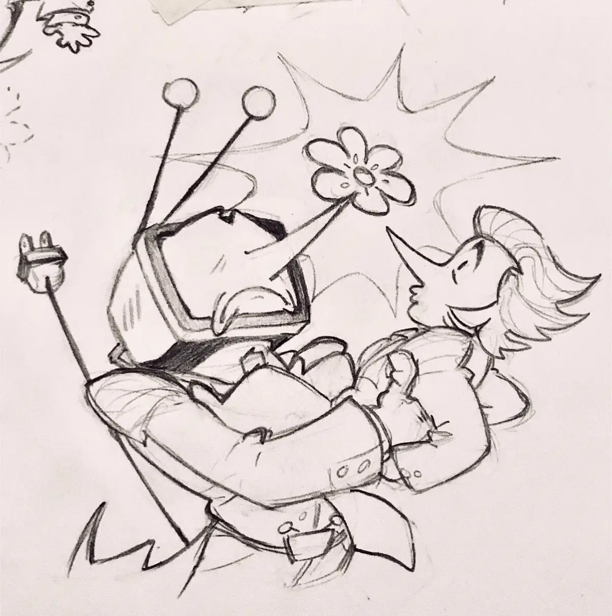 Dumping a TON of doodles here! I haven’t posted on here in a bit since I got back into my ocs. Depending on how this post does, then I’ll catch up ya’ll with the rest of my recent Spamton and Tenna doodles. (It’s hard to remember to post to more than two platforms at a time, bear with me.) #deltarune #deltarunefanart #spamton #tenna