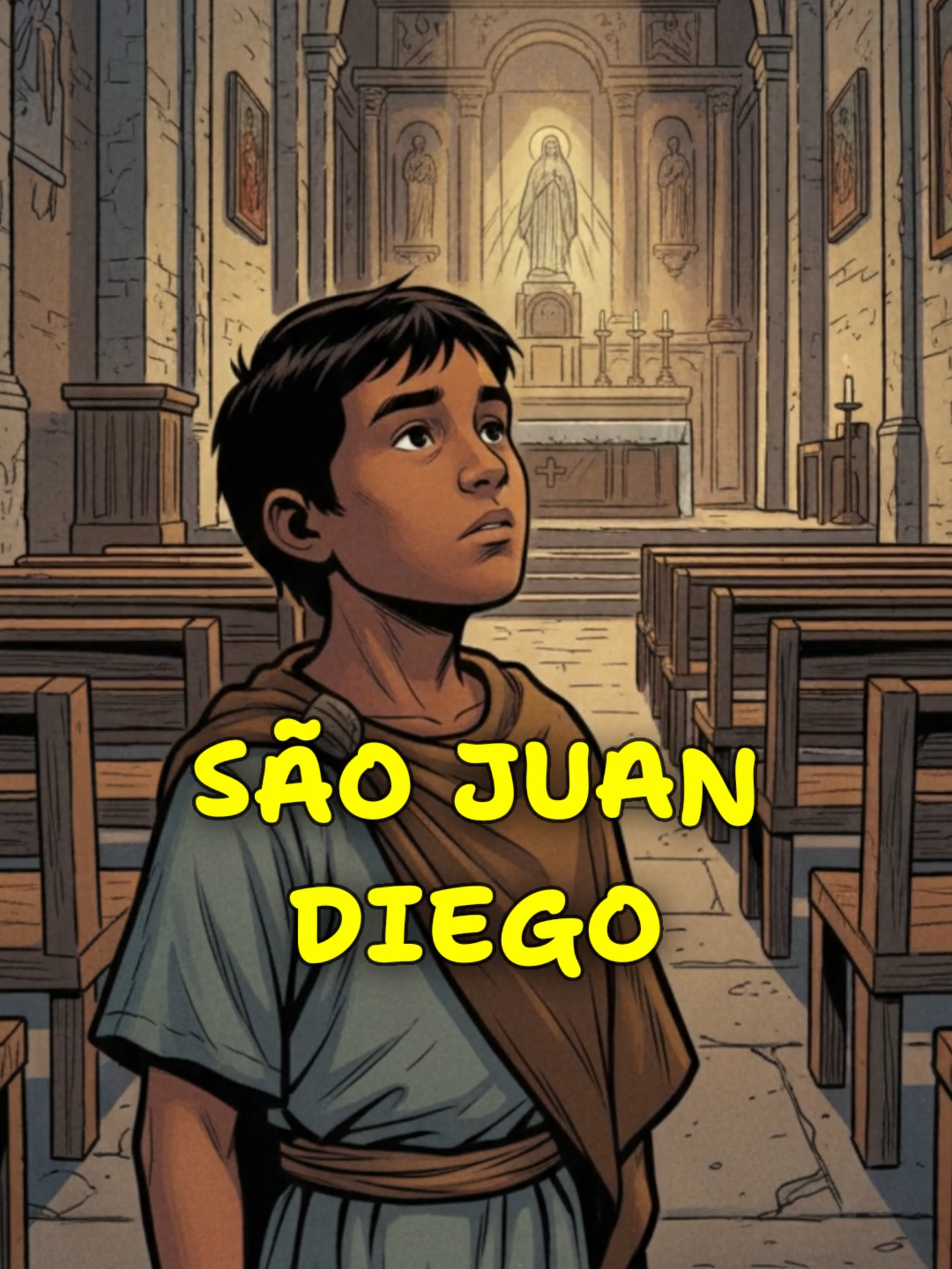 Descubra a fascinante história de Juan Diego e a aparição milagrosa de Nossa Senhora de Guadalupe. Neste vídeo, exploramos os eventos históricos que cercam essa incrível narrativa, os significados por trás da imagem de Nossa Senhora e o impacto que teve na fé de milhões ao longo dos séculos.    Venha conhecer um dos momentos mais significativos da história católica e como a devoção à Nossa Senhora de Guadalupe continua a inspirar legiões de fiéis até hoje.  #foryou#fy#fyp #santoscatolicos #igrejacatolica #santododia #vidadesantos Assista ao vídeo e compartilhe essa mensagem de esperança! 🚀