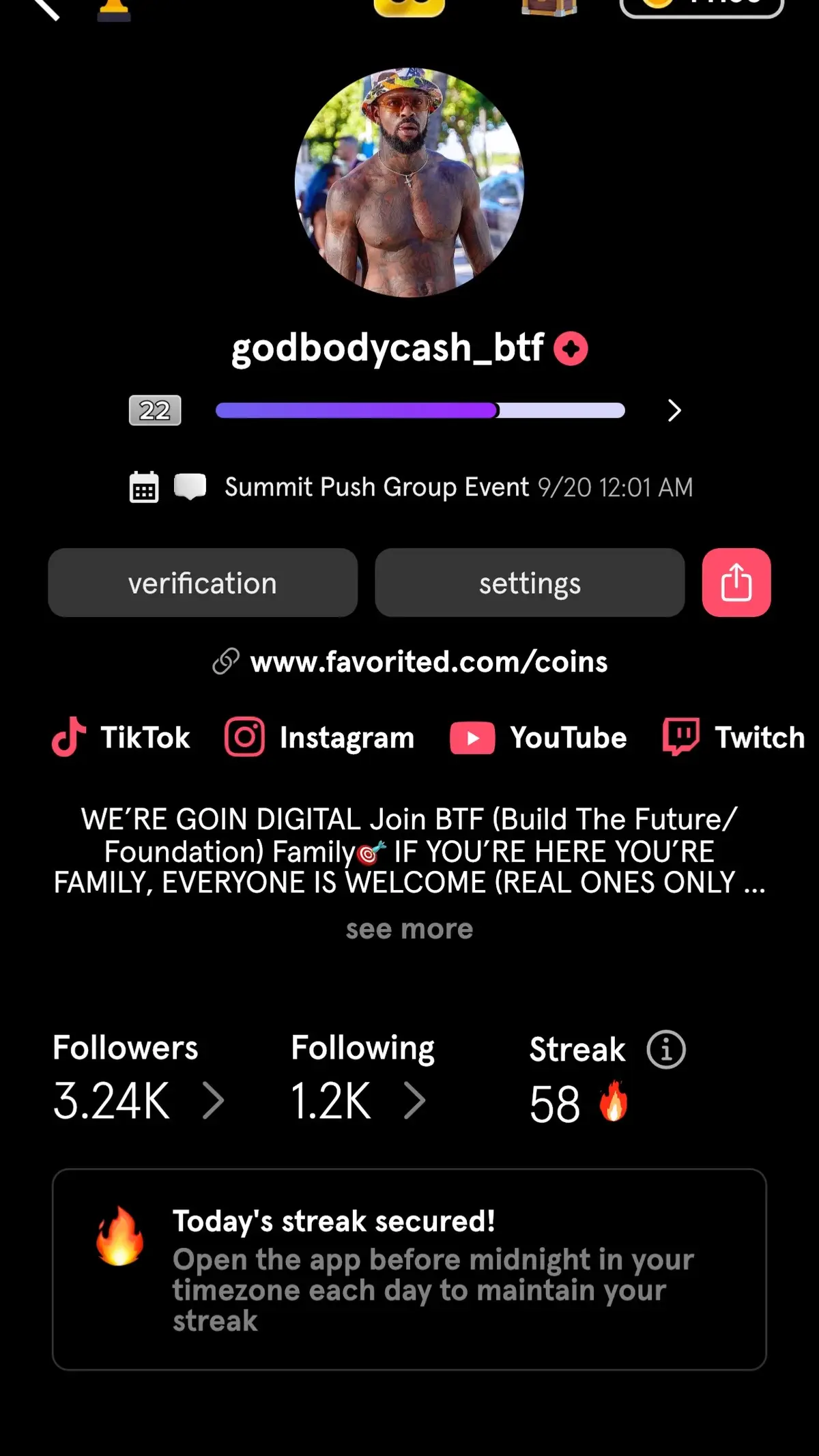 #godbodycash #tiktoklive #livestream #joinmylive 