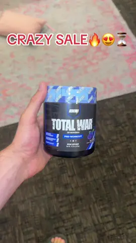 Crazy deal rn #totalwarpreworkout 