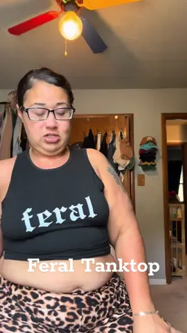 Speaks of my inner self! #feral #feraltanktop #tanktop #womenfashion #womensfashion 