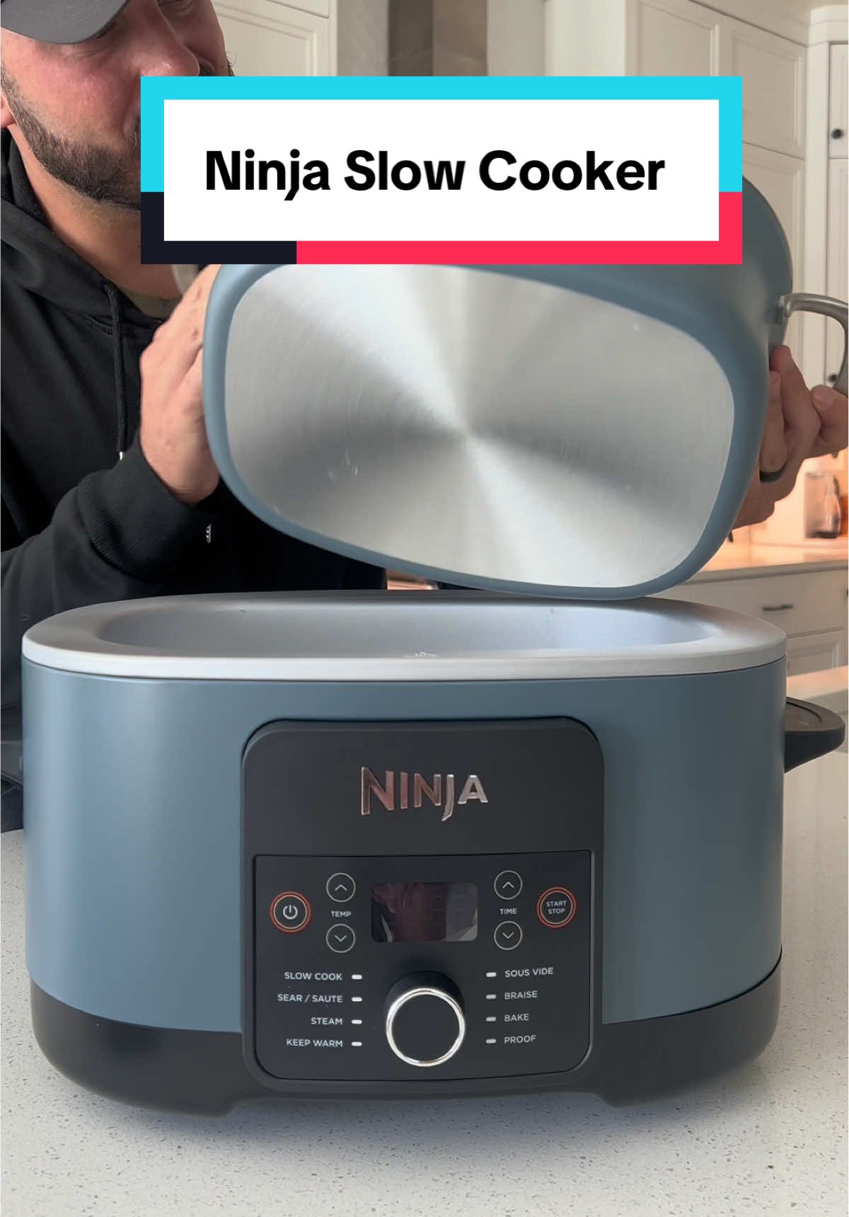 Ninja just keeps making the kitchen better and better! This slow cooker may be the only thing I ever use. #slowcooker #kitchen #cooking #slowcookerrecipe #denofdeals 