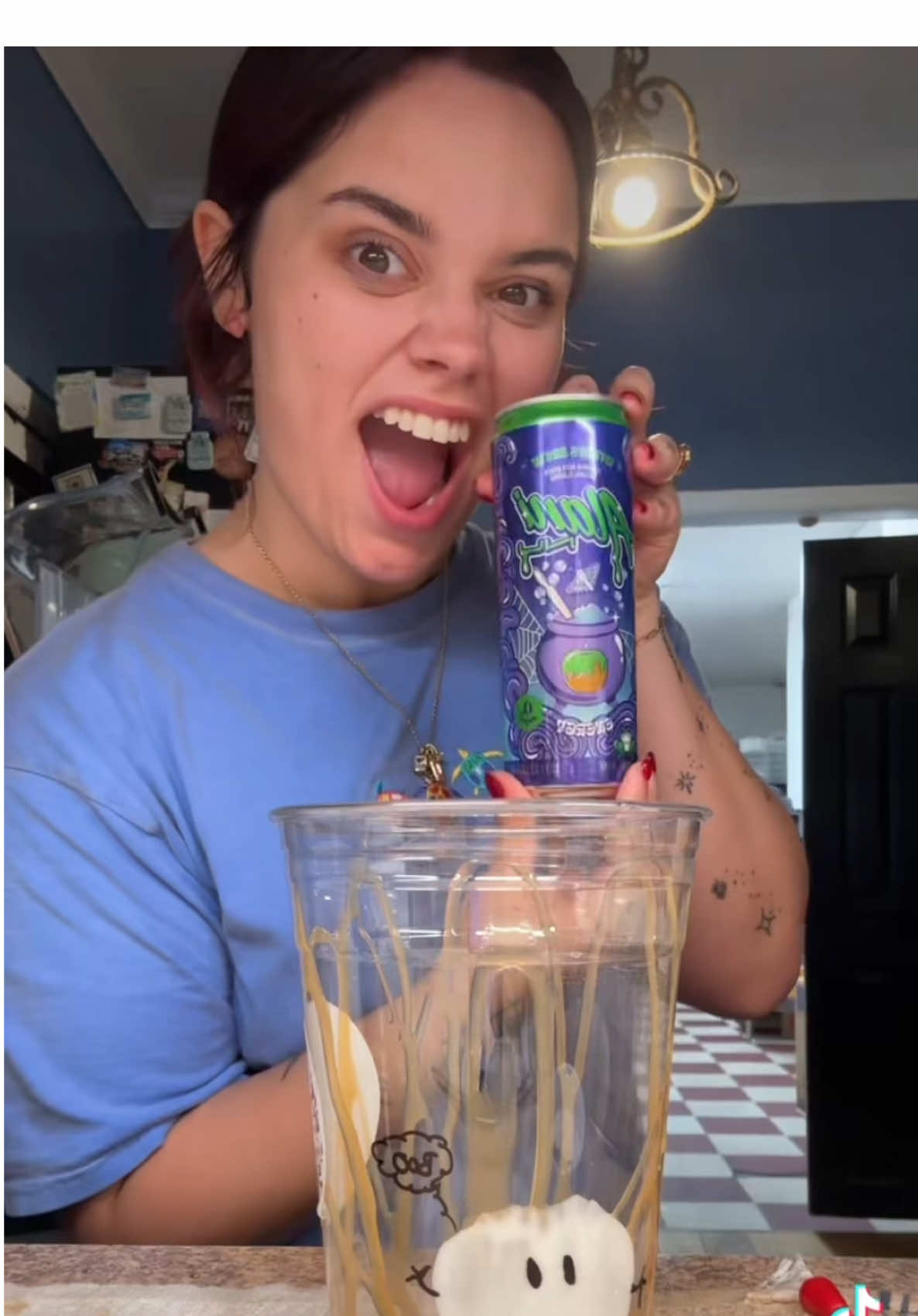 come try out witch’s brew dirty alani 😋🧙‍♀️🍏🤗  #fypシ゚viral #alaninu #coffeetok #nc #coffee 
