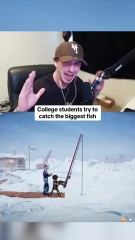 College students try to catch the biggest fish #kickstreaming 
