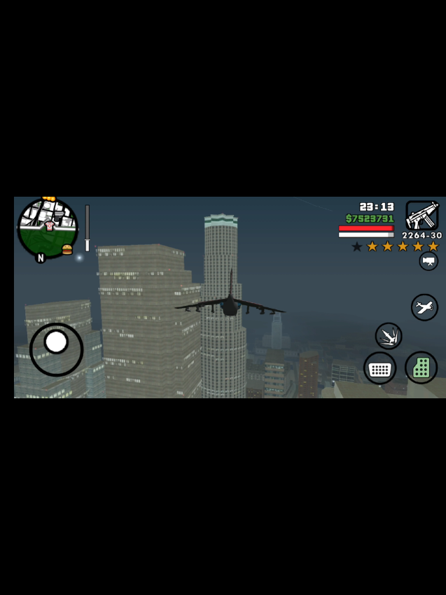 #parachute #gtasanandreas #mobilegame #fighterjet #gameplay 