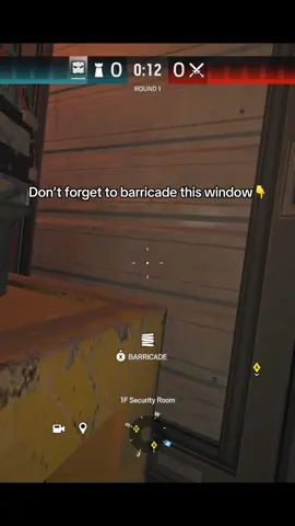 The most important window to barricade in kanal #r6siege #SiegeX #r6xclipen #fyp #clips #viral #dxstroyr6 
